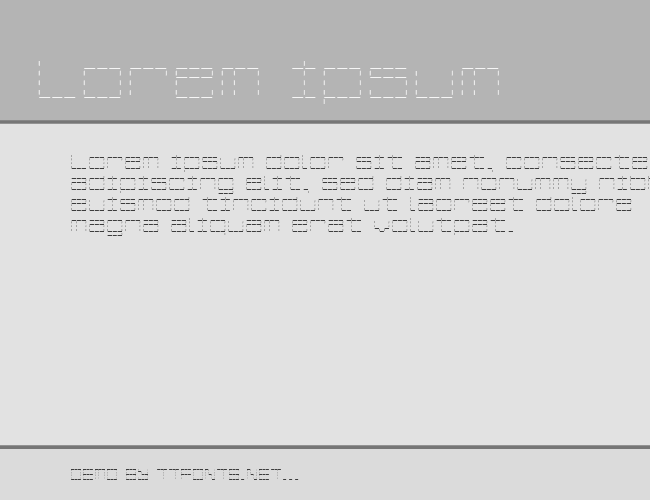 Stash of Dashes example