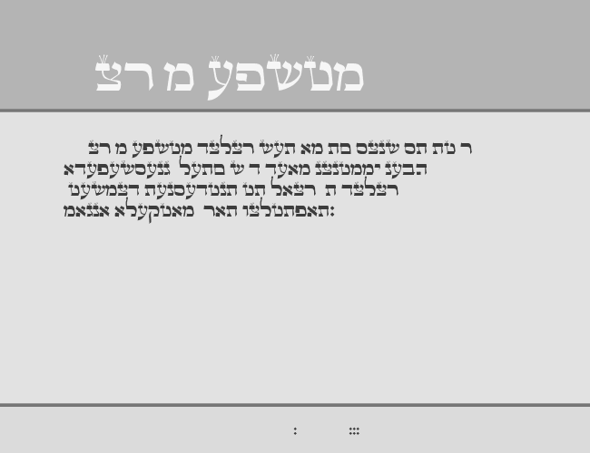 Torah Sofer example