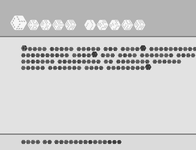 TumblinDiceE example