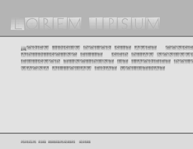 XperimentypoStripes example