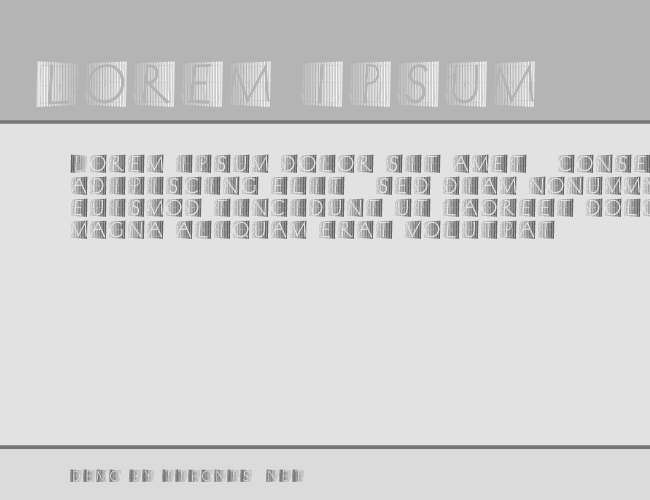 XperimentypoStripes-Two example