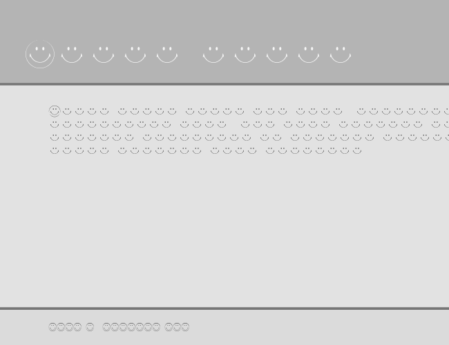 YLD 70's Smiley example