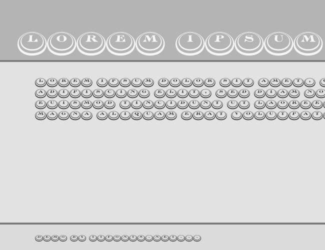 a_DiscoSerifDblDn3D example