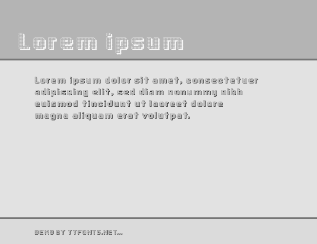 DottyShadow example