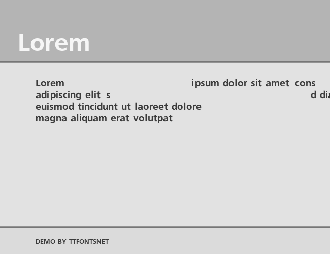 FreeSet-Bold example