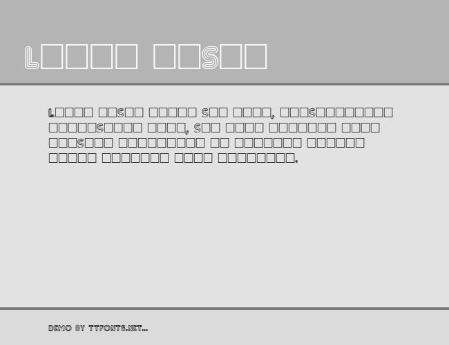 InsetF example