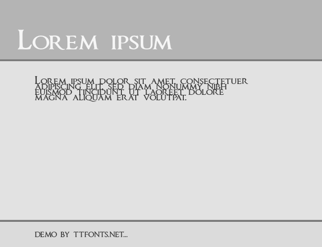 ImperatorSmallCaps example