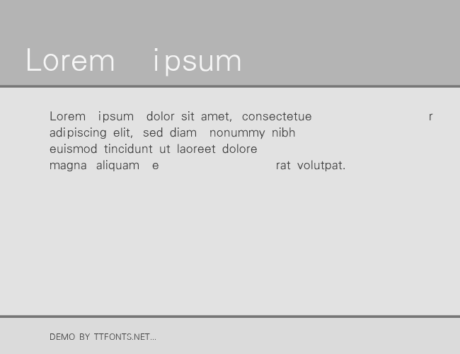 Insular Thin-Light example