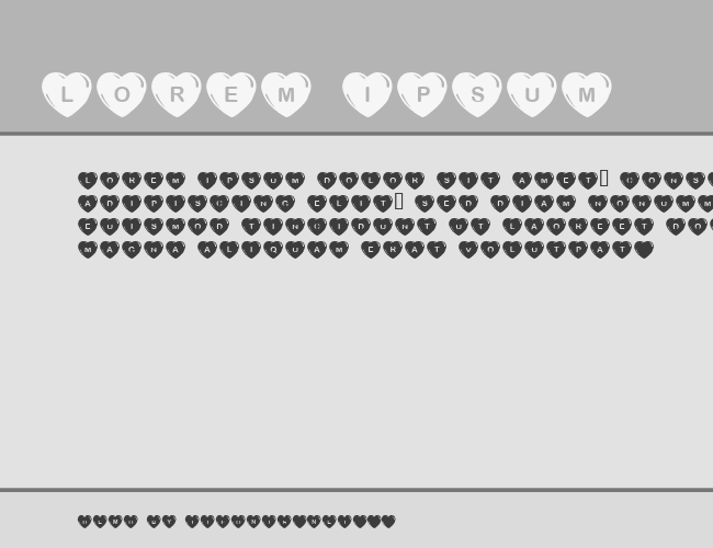 JLR Simple Hearts example