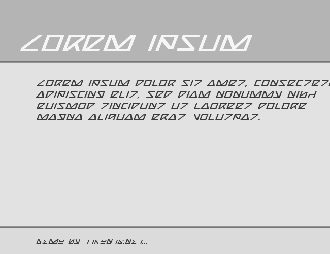 Nick Turbo Expanded Italic example