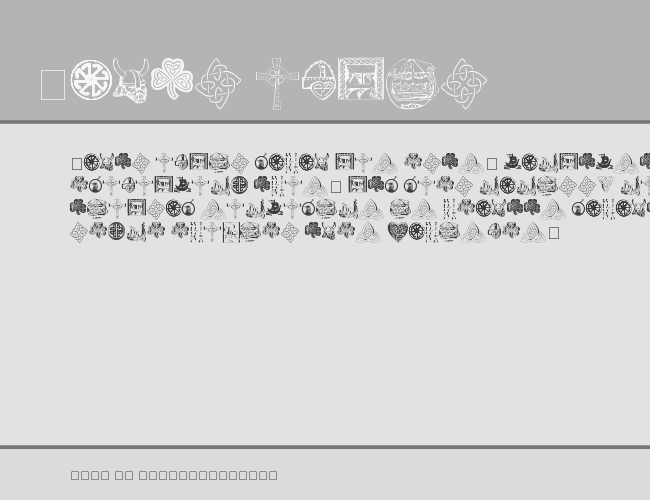 YY Norseman Dingbats example