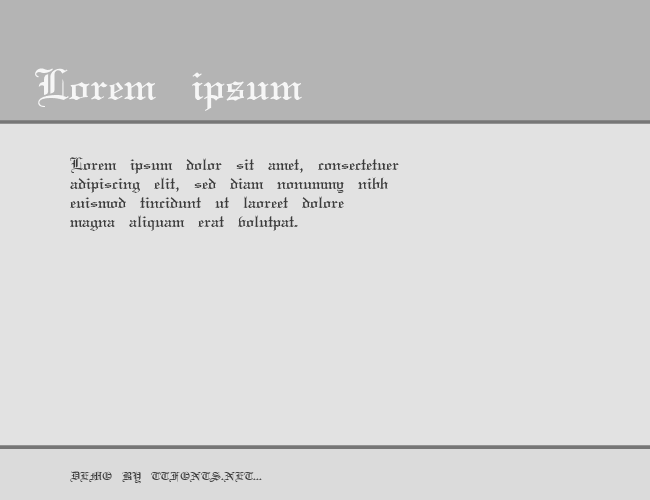Old World example