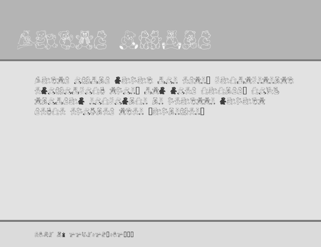 Teddios example