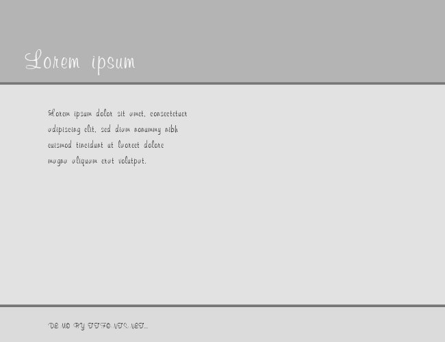 Wedding Invitation 3 example