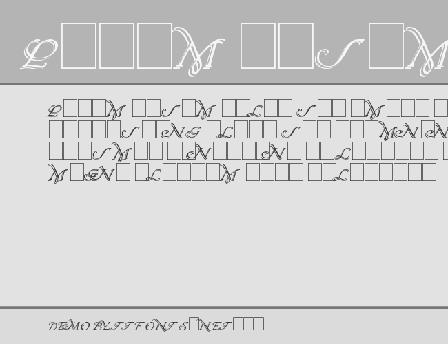 Wrenn Initials Shadowed example
