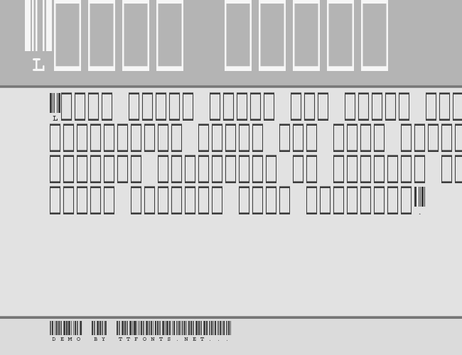 CIA Code 39 Medium Text example