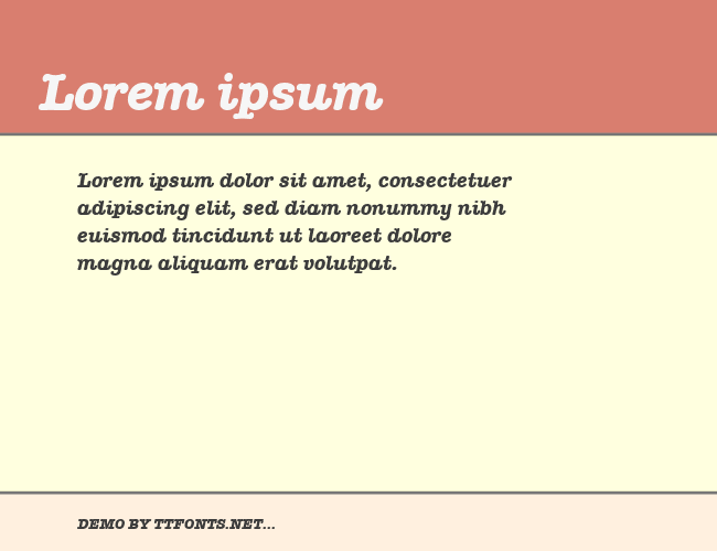 AmTypewriterITCTT example