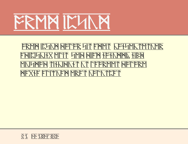 AngloSaxon Runes-1 example