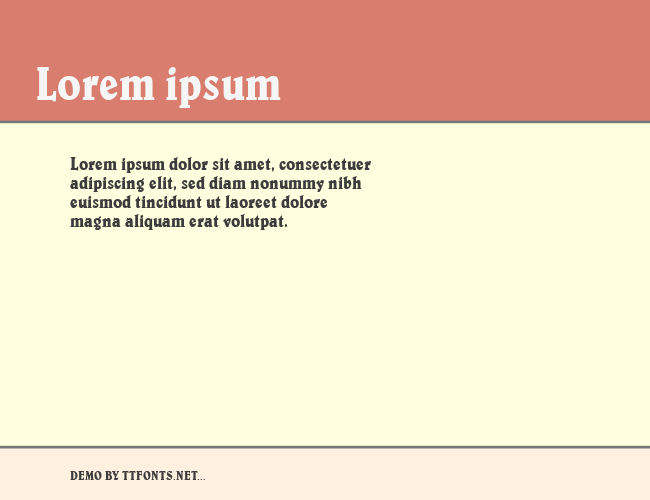 Barrister Condensed SSi example