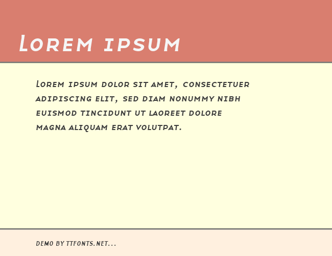 BaseNineSmallCaps example