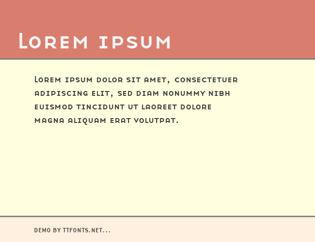 BaseNineSmallCaps example