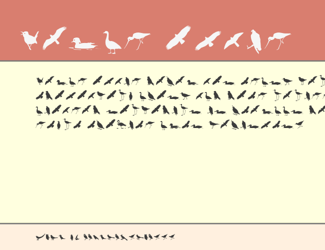 Bird Silhouettes example