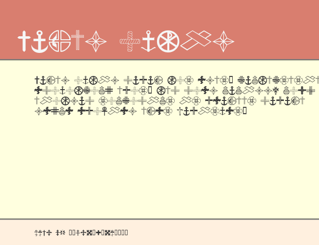 Christian Crosses III example