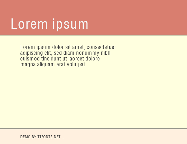 Context Light Ex-Condensed SSi example