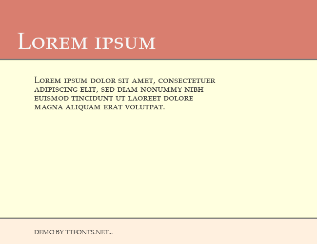 Criteria OldStyle SSi example