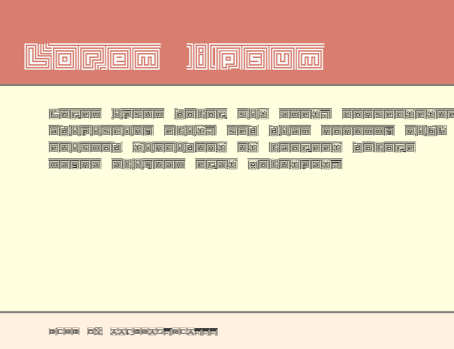 D3 Labyrinthism example