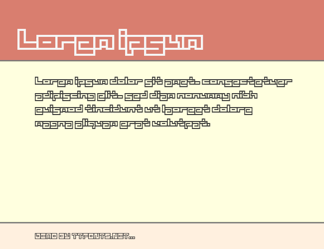 D3 Superimposism Outline example