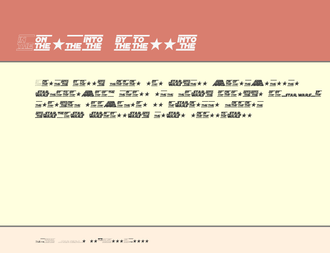 Distant Galaxy Symbols example