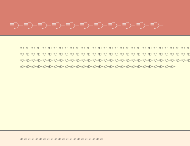 Electronics example