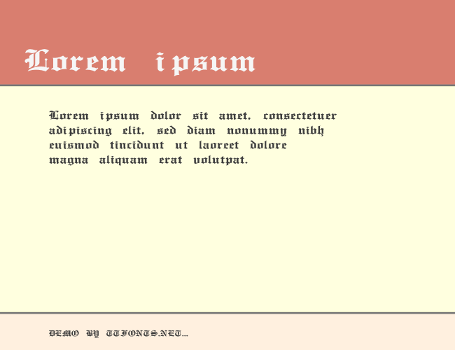 EnglishTowne-Normal Wd example