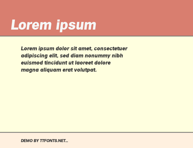 Formula-BoldIta example