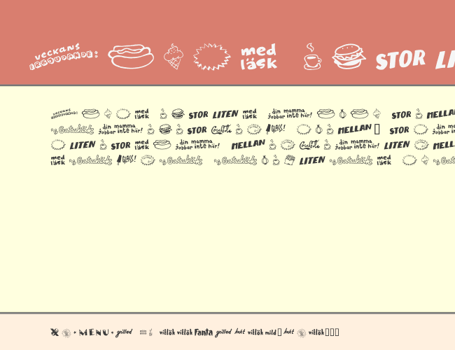 Grill Sans example