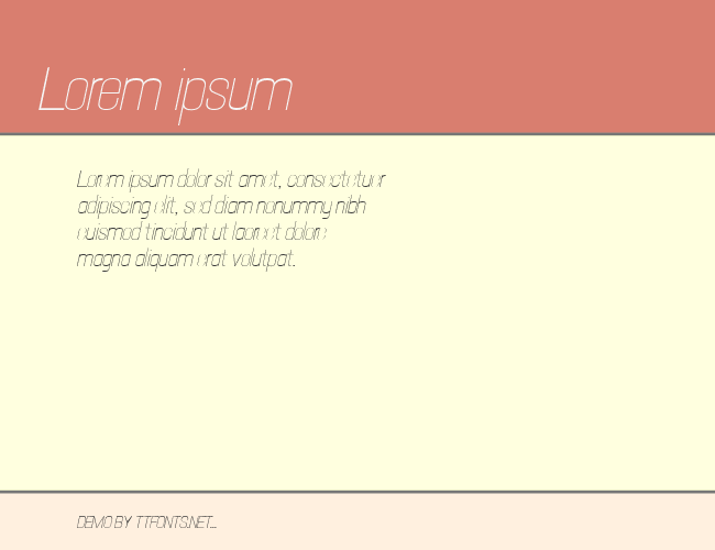 Hallandale Text Light Italic JL example
