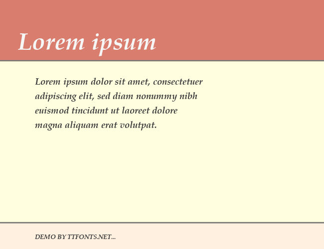 HI Piilani Bold Italic example