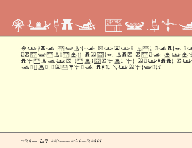 HieroglyphG example