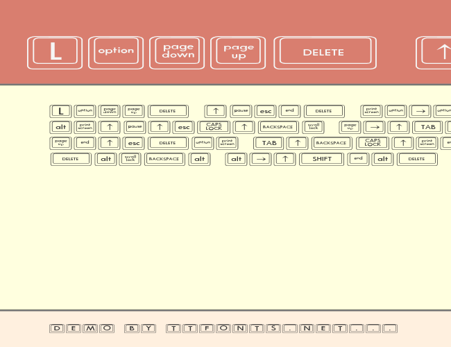 Keyboard KeysEx Expanded example