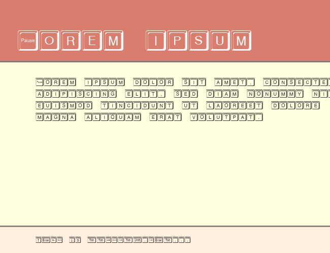 KeyPads example