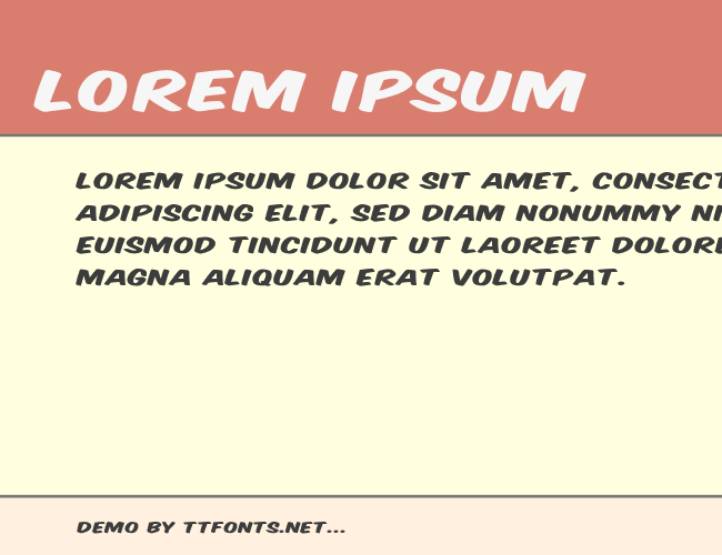 Komika Title - Wide example