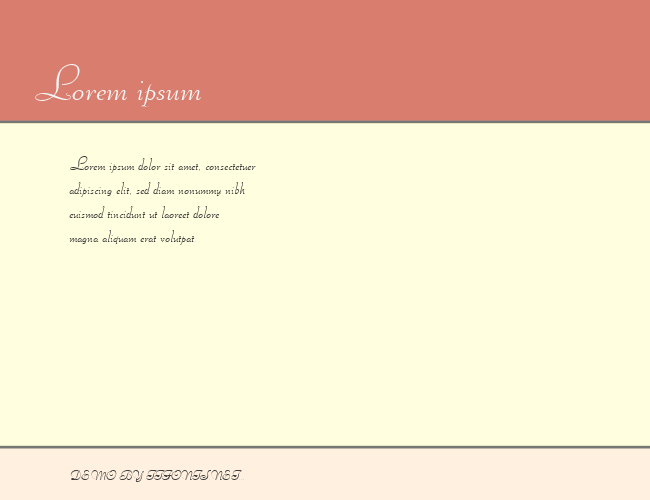 Liberance example