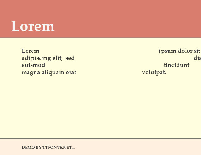 Melrare-SemiBold example