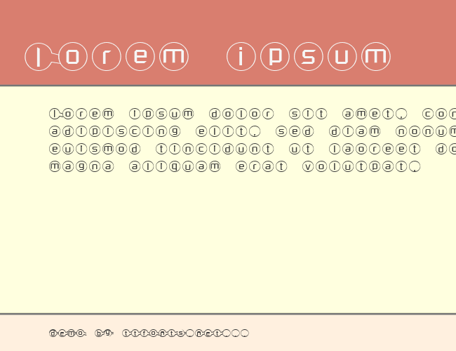 Molecular example