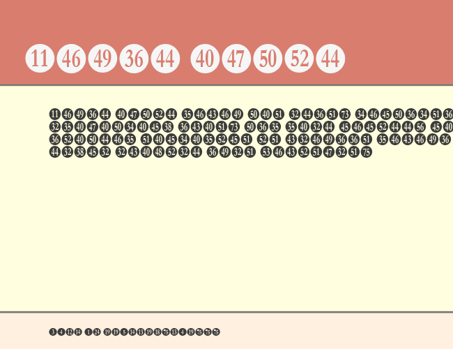 Numberpile example