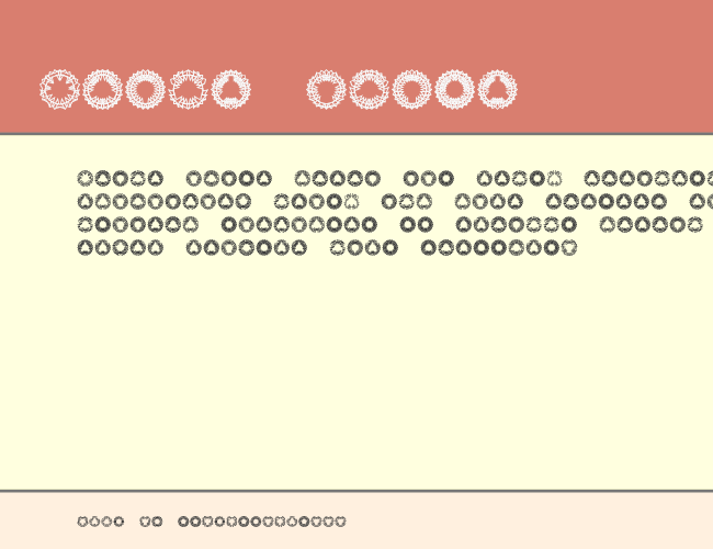 Ovulution II Ovum example