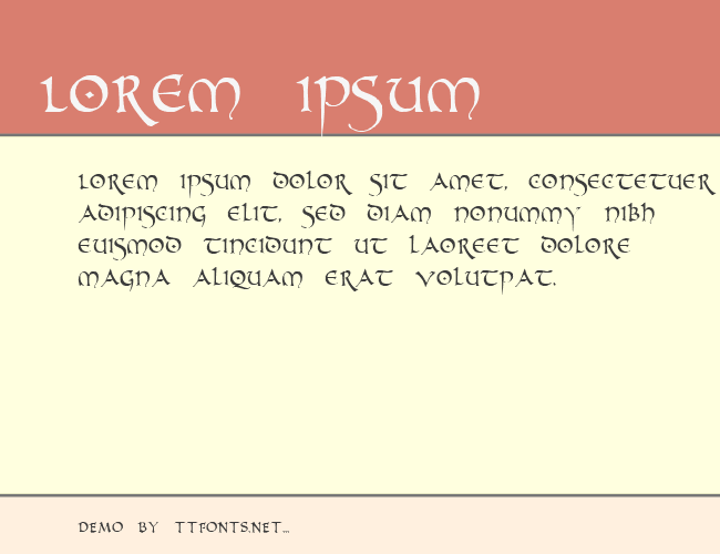 PR Uncial Alt Caps example