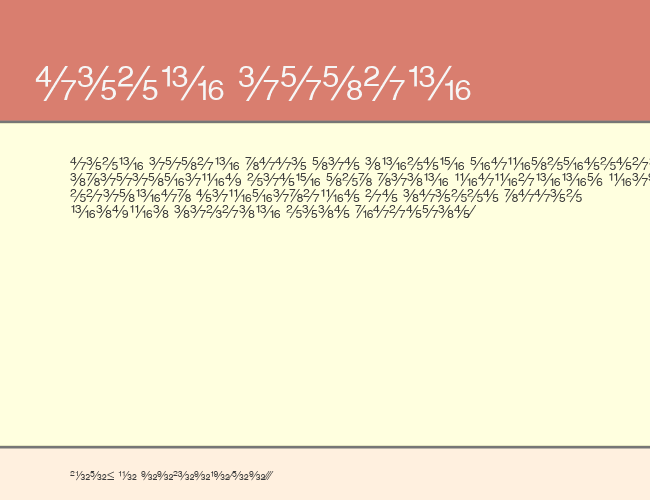 SansFractionsDiagonal example