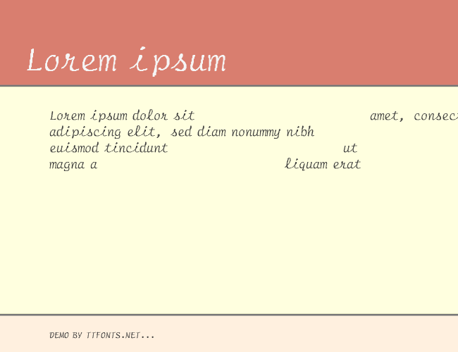 Script-Normal-Italic example